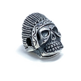 Skull Chief MASCOT (Micro) with Black Onyx Bracelet