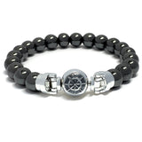 Ship’s Wheel MASCOT with Hematite Bracelet