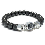 Ship’s Wheel MASCOT with Hematite Bracelet