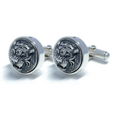 Tiger MASCOTS Gentleman Coin Cufflinks