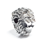 Lion MASCOT with Handmade Silver Bracelet