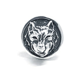 Wolf MASCOTS Gentleman Coin Ring