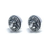 Lion MASCOTS Gentleman Coin Cufflinks