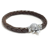 MEMORINE Tortoise MASCOT with Leather Bracelet