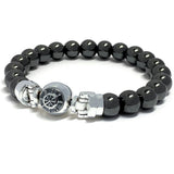 Ship’s Wheel MASCOT with Hematite Bracelet