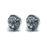 Tiger MASCOTS Gentleman Coin Cufflinks