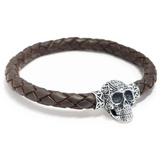 MEMORINE Mexican Skull MASCOT with Leather Bracelet